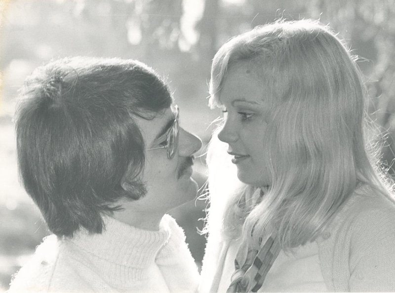 Nicole et Alain en 1977